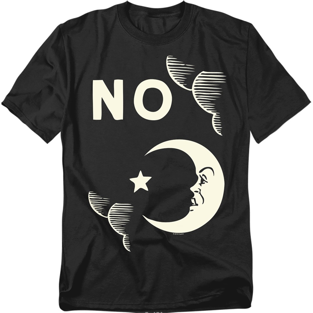 Hasbro – Ouija – No – Adult Unisex Short Sleeve T-Shirt – Black