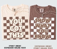You Got This Teacher Shirt, Comfort Colors Test Day Tee, Group Exam Shirts