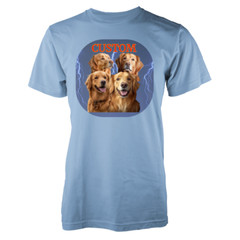 Custom Vintage Bootleg Pet Shirt Pet Photo + Name Custom Dog Portrait Adult Gift