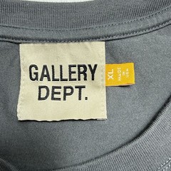 Gallery Dept. Men’s Black Logo Crew Neck Short Sleeve T-Shirt Size XL