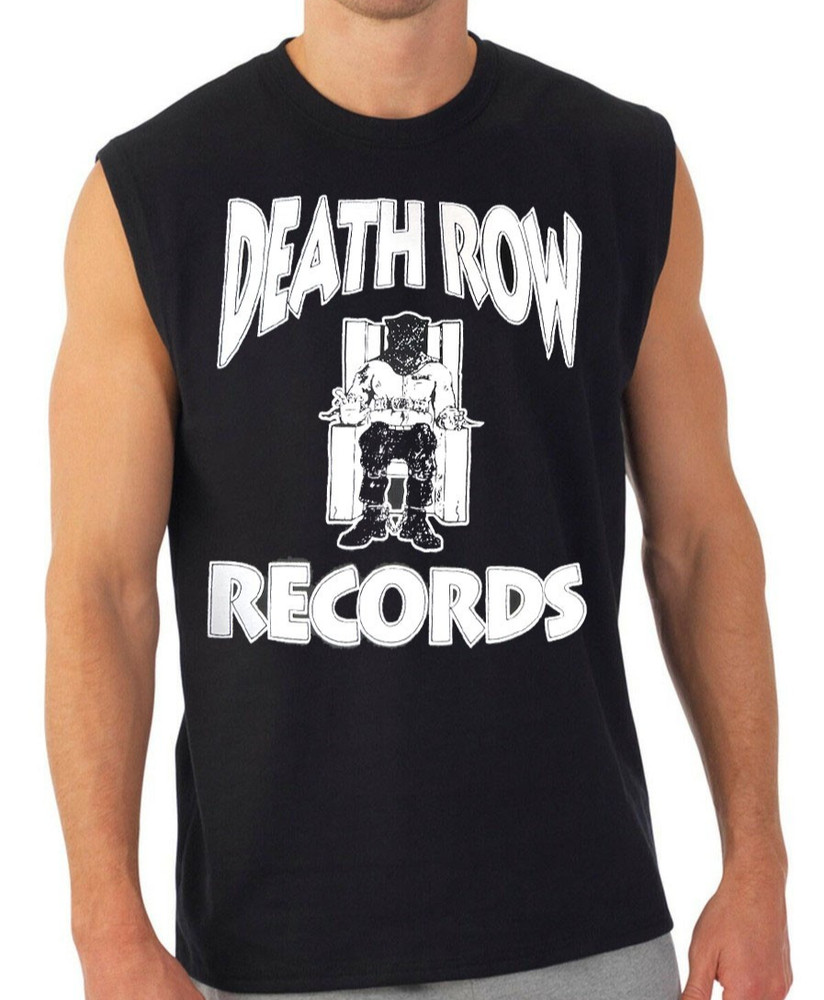 Death Row Records Hip Hop Band Men’s Black Muscle Shirt