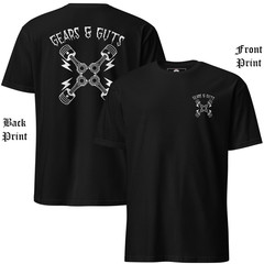 Gears & Guts | Soft-Style T-Shirt | Late Night Greaser & Gasser DeLuxe