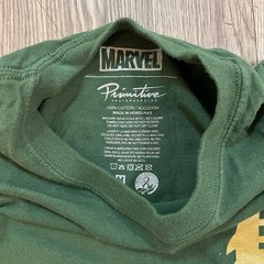 Primitive x Marvel Dr Doom Hoodie Mens M Green Gold Foil Skateboard Pullover