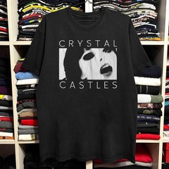 Crystal Castles Electronic Music Gift Fans Unisex S-5XL Shirt TC288