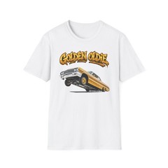 Golden Oldie Lowrider Shirt, Classic Car Tee, Vintage Auto Graphic Shirt Gift