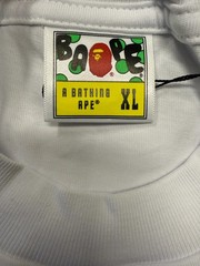 A Bathing Ape BAPE Line Camo Ape Head Playstation WHITE SIZE XL Relaxed Fit NEW