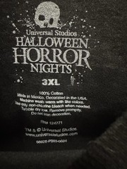 Halloween Horror Nights HHN Studio Screamers Universal Studios Long Sleeve 3XL