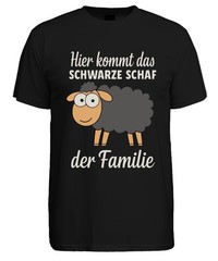 Here Comes The Black Sheep Of The Family Funny Statement Saying Mens T-Shi
