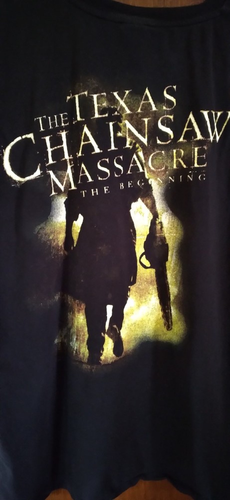Texas Chainsaw Massacre Beginning Promo Movie Shirt XL 2006 Witness Birth Fear🥩