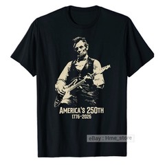 Abraham Lincoln Playing Guitar T-shirt 4th of July 250th Anniversary America Tee
