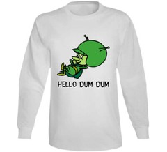 The Great Gazoo Hello Dum Dum Cartoon Flintstones T Shirt