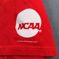 NCAA Ritz Cracker T-Shirt – X-Large Red College Football Good Condition! Mens XL