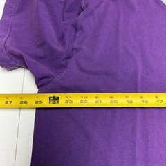 Vintage Eddie Bauer EBTEK T Shirt Mens Large Purple Printed Logo