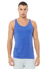 3 Pieces – BELLA + CANVAS 3480 Jersey Tank – Royal Tri-Blend