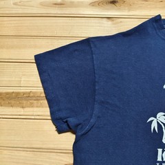 Vintage 80s Hanes Key West The Last Resort Florida Beach Graphic T-Shirt USA XL