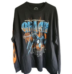 Studiohouse Designs Pulp Fiction Long Sleeve Shirt Harley Davidson Choppers 2XL