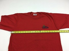 VTG Arizona T Shirt Mens Large Souvenir Spell Out Red Cotton State Cactus Tee