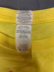 Little Miracles 5K 2017 Gildan Softstyle Men’s Large Yellow Graphic T-Shirt