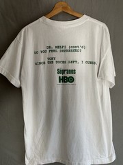 The Sopranos HBO Ducks Quote T Shirt Large Bayside USA 2002 Tony Soprano