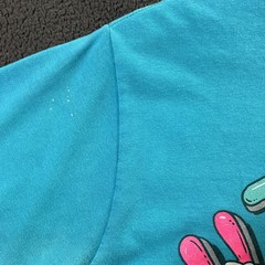 Outrank We Living Graphic Print T-Shirt Mens Size Small Teal