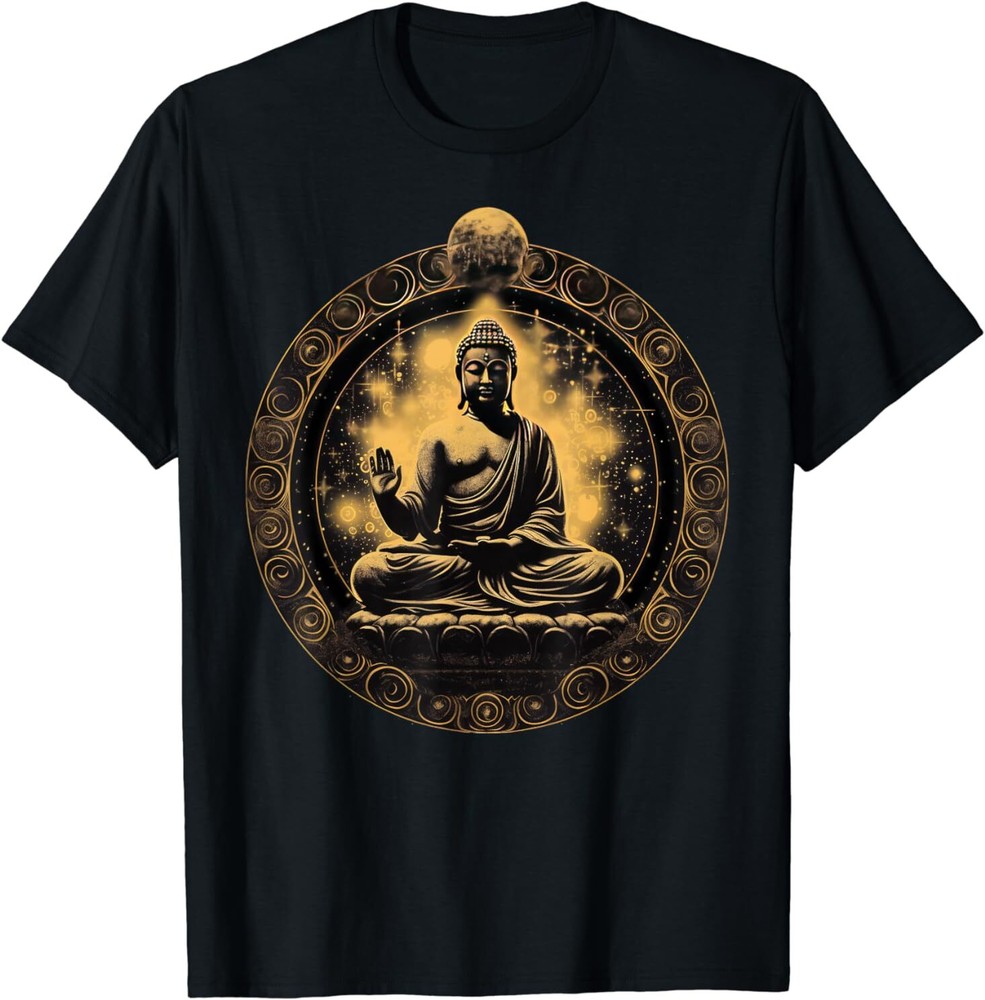 NEW LIMITED Buddha Buddhism Zen Spiritual Yoga Meditation Gift Tee T-Shirt S-5XL
