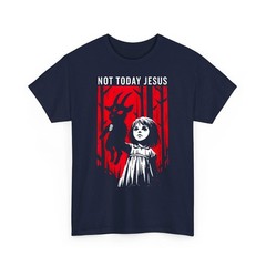 Not Today Jesus Funny Gothic Dark Art Creepy Cute Pastel Goth Tee Unisex T-Shirt