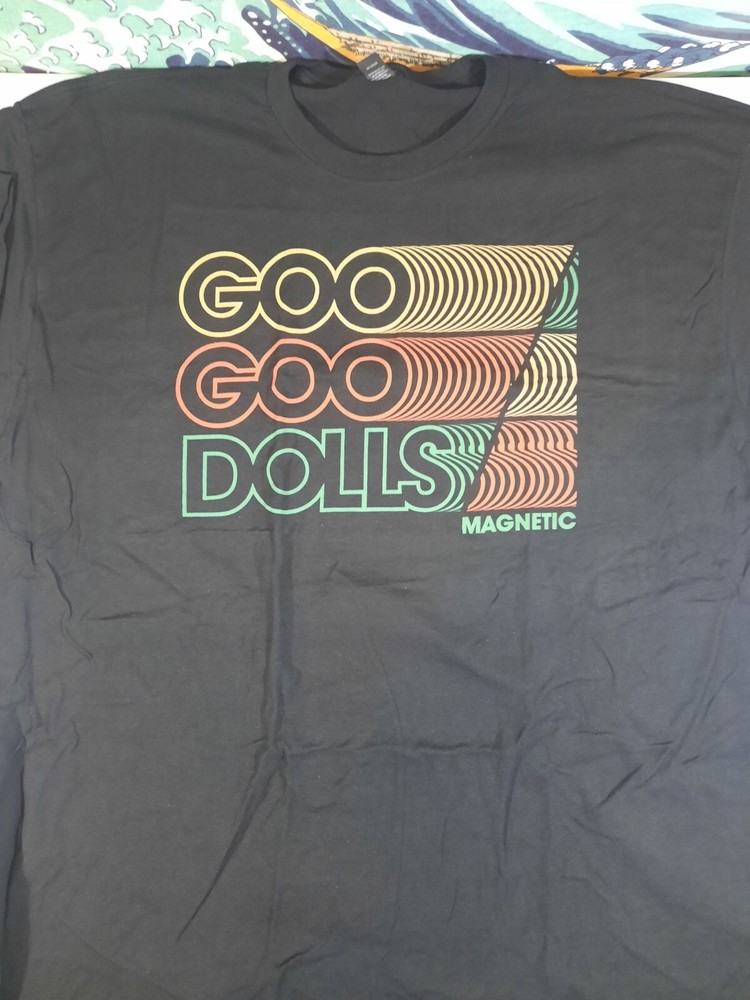 Goo Goo Dolls Magnetic 2014 Tour Double Sided T Shirt 2XL