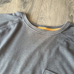 Carhartt Pocket T-Shirt Men’s 4XL Gray Loose Fit Workwear Tee