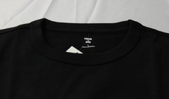 Mode Of One Men’s Short Sleeve Crew Neck Relaxed Tee EH6 Deep Black Large