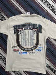 2005 Springfield Mile AMA Motorcycle Dirt Track Race T Shirt Medium EUC