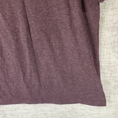 Public Rec Go To V Neck T Shirt Mens L Purple Performance Pima Cotton Athletic