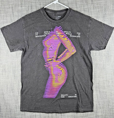 Size M – Fashion Nova Imagination Reality Is Our Creation Graphic T-Shirt Black
