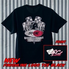 SO-CAL SPEED SHOP’S FAMOUS “FINISH LINE” T-SHIRTS – 1932 FORDS – HOT RODS