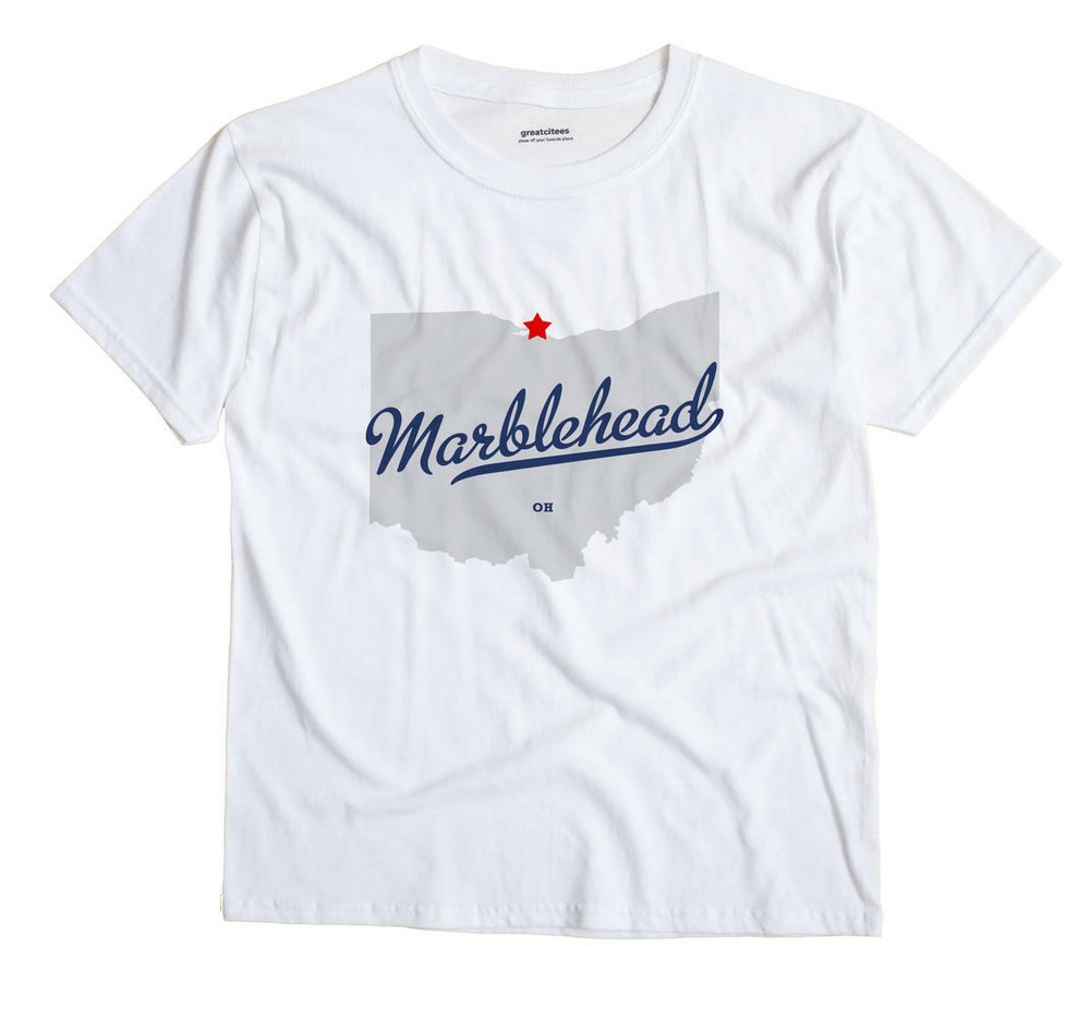 Marblehead Ohio OH T-Shirt MAP