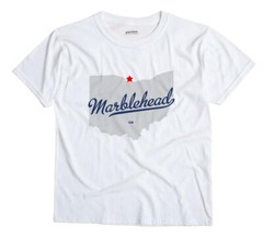 Marblehead Ohio OH T-Shirt MAP