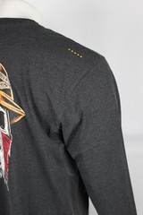 Ariat Men’s Rebar Workman Born For This T Shirt Long Sleeve Charcoal Mexico