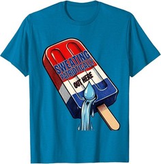 Sweating Patriotically Funny Fourth of July Unisex T-Shirt