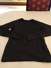 Lot Of 2 T-shirt Man Long Sleeves Size M Red/ Black