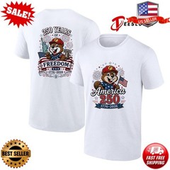 Buc ees America 250 years of freedom 250th anniversary T-Shirt S-5XL multicolor