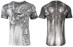 Xtreme Couture By Affliction Men’s T-Shirt Proto Metal White S-6XL