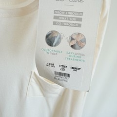 MAI We Care Adaptive Snap Long Sleeve Pocket Shirt Mens XL Creamy White NWT