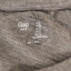 Gap Shirt Mens L Gray 100% Cotton All Over Print AOP Pocket