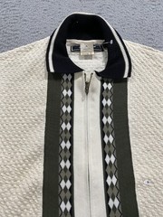 Vintage 90’s Shirt Mens Medium USA Made Full Zip Rebel Greaser Retro