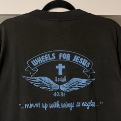 Vintage 1985 Harley Davidson By 3D Emblem Riding Eagle Men’s T-shirt L