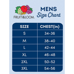 Fruit of the Loom Men’s Cotton A‑Shirt Tank Top Undershirts,Sizes S-2XL