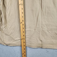 Fear Factor Rally Shirt Mens XL Tan Classic Trucks Cars Palm Trees Beach Chpooer