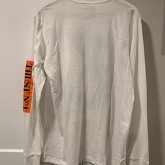 Reason Clothing Brand Trust No 1 Wolves Sheep White Long Sleeve Shirt Men’s M