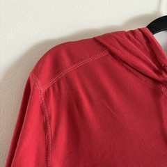 Tommy Bahama Men Sz S Red Long Sleeve Drawstring Hooded T-Shirt
