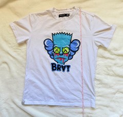 Hudson Outerwear Bart Simpson ‘Brat’ Graphic T-Shirt – Medium – Streetwear
