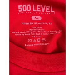 500 LEVEL Mike Trout Los Angeles Angels Red Graphic T-Shirt Mens XL MLB Players